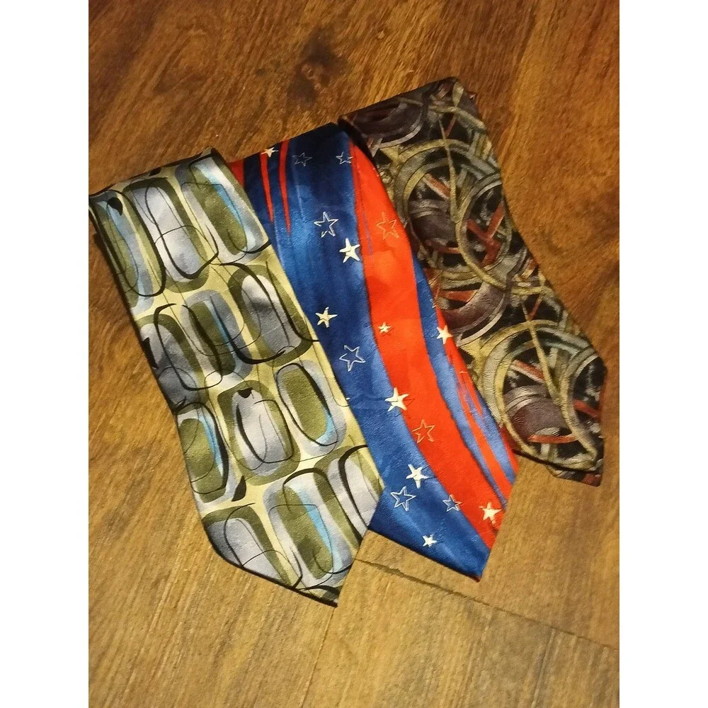 Jerry Garcia Tie Lot Of 3